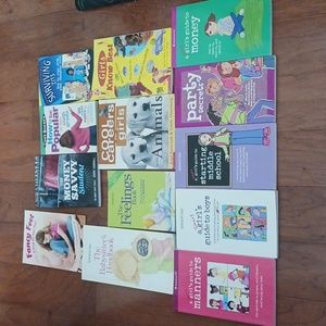 Girl Book lot Tween Middle School Advice Money Babysitting Manners Boys American